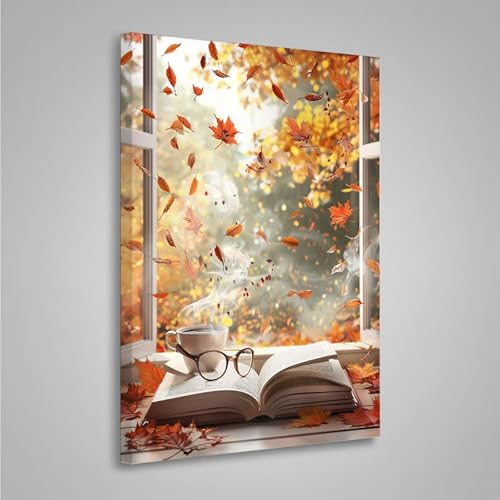 5D Diamant Painting Bilder Blätter Diamond Painting Erwachsene Buch DIY Runden Mosaikherstellung Basteln Erwachsene Anfänger Set für Heim Schlafzimmer Wand Deko, Geschenke (60x80cm) PjY3158 6-7 von MEOSUEWI