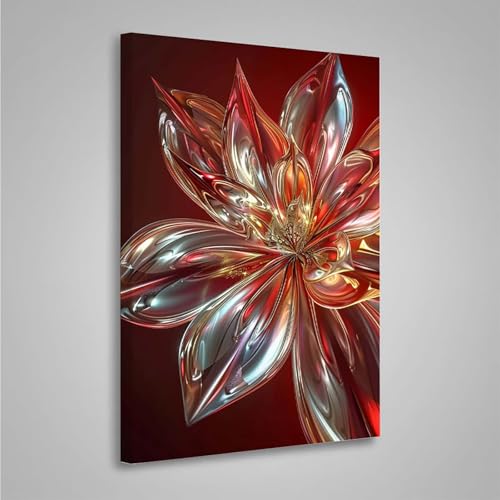 5D Diamant Painting Bilder Blumen Diamond Painting Erwachsene Blume DIY Runden Mosaikherstellung Basteln Erwachsene Anfänger Set für Heim Schlafzimmer Wand Deko, Geschenke (20x30cm) PjY8108 Z-N von MEOSUEWI
