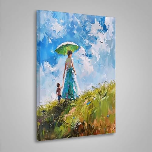 5D Diamant Painting Bilder Frau Diamond Painting Erwachsene Rasen DIY Runden Mosaikherstellung Basteln Erwachsene Anfänger Set für Heim Schlafzimmer Wand Deko Wohnzimmer, Geschenke 50x70cm PjY3542 9-V von MEOSUEWI