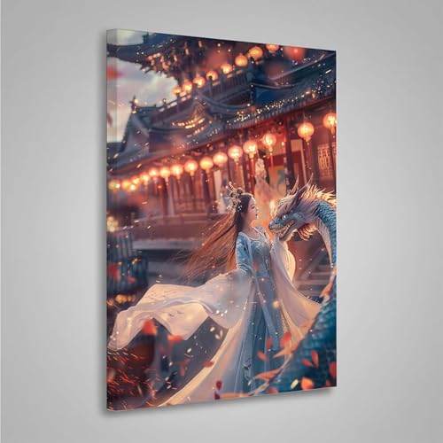 5D Diamant Painting Bilder Frau Diamond Painting Erwachsene Tier DIY Runden Mosaikherstellung Basteln Erwachsene Anfänger Set für Heim Schlafzimmer Wand Deko Wohnzimmer, Geschenke 80x110cm PjY3740 9-3 von MEOSUEWI