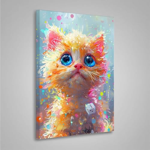 5D Diamant Painting Bilder Katze Diamond Painting Erwachsene Tier DIY Runden Mosaikherstellung Basteln Erwachsene Anfänger Set für Heim Schlafzimmer Wand Deko Wohnzimmer, Geschenke 30x40cm PjY3284 9-Q 5D Diamant Painting Bilder Katze Diamond Painting Erwachsene Tier DIY Runden Mosaikherstellung Basteln Erwachsene Anfänger Set für Heim Schlafzimmer Wand Deko Wohnzimmer, Geschenke 30x40cm PjY3284 9-Q von MEOSUEWI