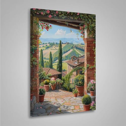 5D Diamant Painting Bilder Landschaft Diamond Painting Erwachsene Anlage DIY Runden Mosaikherstellung Basteln Erwachsene Anfänger Set für Heim Schlafzimmer Wand Deko, Geschenke (30x40cm) PjY4596 1-A von MEOSUEWI