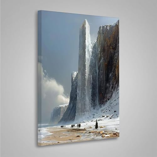 5D Diamant Painting Bilder Landschaft Diamond Painting Erwachsene Berg DIY Runden Mosaikherstellung Basteln Erwachsene Anfänger Set für Heim Schlafzimmer Wand Deko, Geschenke (30x40cm) PjY4388 K-7 von MEOSUEWI