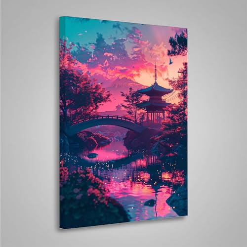 5D Diamant Painting Bilder Pavillon Diamond Painting Erwachsene Landschaft DIY Runden Mosaikherstellung Basteln Erwachsene Anfänger Set für Heim Schlafzimmer Wand Deko, Geschenke 70x95cm PjY2372 1-B 5D Diamant Painting Bilder Pavillon Diamond Painting Erwachsene Landschaft DIY Runden Mosaikherstellung Basteln Erwachsene Anfänger Set für Heim Schlafzimmer Wand Deko, Geschenke 70x95cm PjY2372 1-B von MEOSUEWI