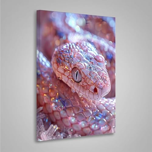 5D Diamant Painting Bilder Schlange Diamond Painting Erwachsene Tier DIY Runden Mosaikherstellung Basteln Erwachsene Anfänger Set für Heim Schlafzimmer Wand Deko, Geschenke 30x40cm PjY4468 E-3 5D Diamant Painting Bilder Schlange Diamond Painting Erwachsene Tier DIY Runden Mosaikherstellung Basteln Erwachsene Anfänger Set für Heim Schlafzimmer Wand Deko, Geschenke 30x40cm PjY4468 E-3 von MEOSUEWI