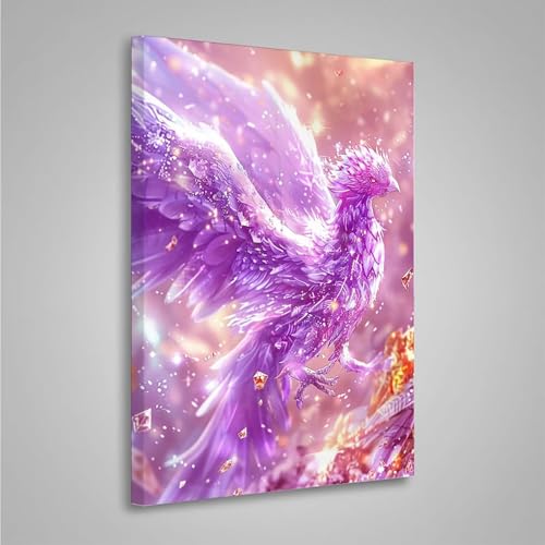 5D Diamant Painting Bilder Tier Diamond Painting Erwachsene Vogel DIY Runden Mosaikherstellung Basteln Erwachsene Anfänger Set für Heim Schlafzimmer Wand Deko, Geschenke (20x30cm) PjY8316 J-1 von MEOSUEWI