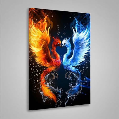 5D Diamant Painting Bilder Tier Diamond Painting Erwachsene Vogel DIY Runden Mosaikherstellung Basteln Erwachsene Anfänger Set für Heim Schlafzimmer Wand Deko, Geschenke (50x70cm) PjY3462 J-6 von MEOSUEWI