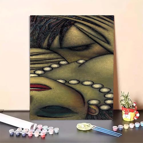 Abstrakt Malen Nach Zahlen Schwarz Malen Nach Zahlen Erwachsene Set Mit Pinseln und Pigment Bastelset Erwachsene DIY Handgemalt Ölgemälde für Deko Schlafzimmer, Geschenke für Frauen 60x80cm PJY5 9-7 Abstrakt Malen Nach Zahlen Schwarz Malen Nach Zahlen Erwachsene Set Mit Pinseln und Pigment Bastelset Erwachsene DIY Handgemalt Ölgemälde für Deko Schlafzimmer, Geschenke für Frauen 60x80cm PJY5 9-7 von MEOSUEWI