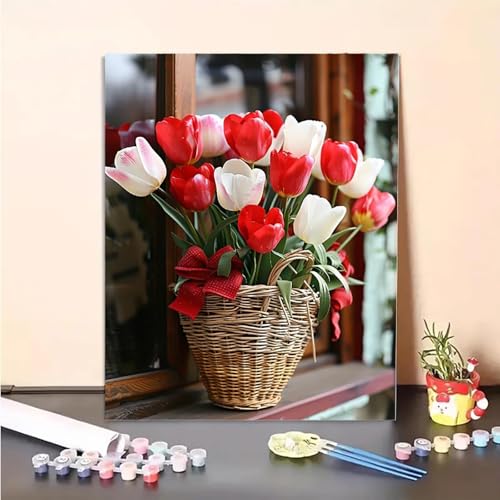 Blume Malen Nach Zahlen Korb Malen Nach Zahlen Erwachsene Set Mit Pinseln und Pigment Bastelset Erwachsene DIY Handgemalt Ölgemälde für Deko Schlafzimmer, Geschenke für Frauen 90x120CM PJY9 X-5 Blume Malen Nach Zahlen Korb Malen Nach Zahlen Erwachsene Set Mit Pinseln und Pigment Bastelset Erwachsene DIY Handgemalt Ölgemälde für Deko Schlafzimmer, Geschenke für Frauen 90x120CM PJY9 X-5 von MEOSUEWI