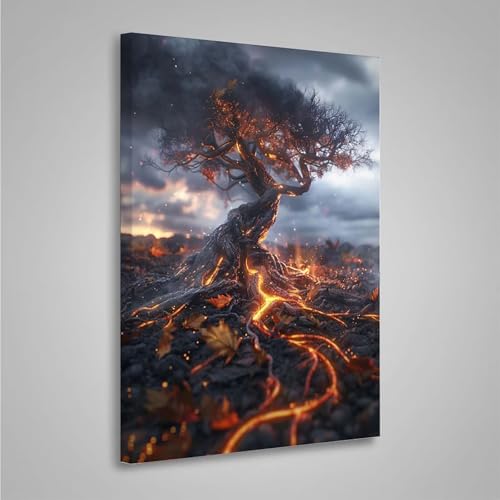 Diamond Painting Erwachsene Baum 5D Diamond Painting Full Drill Wald Diamant Malerei Bilder DIY Diamont Art Stickerei Set Geeignet Als Geschenk, Zur Entspannung und Wanddeko 50x70cm PjY3273 4-Y von MEOSUEWI