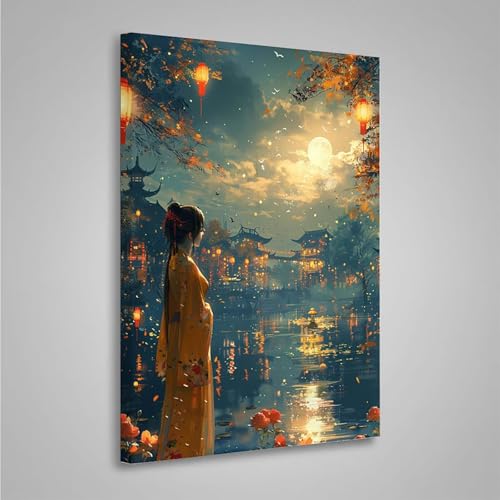 Diamond Painting Erwachsene Blume 5D Diamond Painting Full Drill Frau Diamant Malerei Bilder DIY Diamont Art Stickerei Set Geeignet Als Geschenk, Zur Entspannung und Wanddeko (30x40cm) PjY4669 G-5 von MEOSUEWI