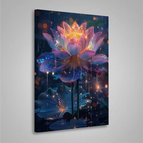 Diamond Painting Erwachsene Blume 5D Diamond Painting Full Drill Wird auch Diamant Malerei Bilder DIY Diamont Art Stickerei Set Geeignet Geschenk, Zur Entspannung und Wanddeko (20x30cm) PjY471 1-G von MEOSUEWI