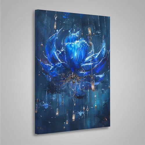 Diamond Painting Erwachsene Blumen 5D Diamond Painting Full Drill Blume Diamant Malerei Bilder DIY Diamont Art Stickerei Set Geeignet Als Geschenk, Zur Entspannung und Wanddeko (30x40cm) PjY3217 T-O von MEOSUEWI