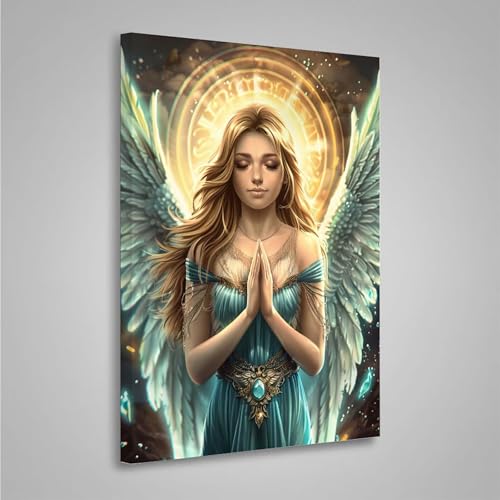 Diamond Painting Erwachsene Flügel 5D Diamond Painting Full Drill Frau Diamant Malerei Bilder DIY Diamont Art Stickerei Set Geeignet Als Geschenk, Zur Entspannung und Wanddeko 20x30cm PjY7175 Q-9 Diamond Painting Erwachsene Flügel 5D Diamond Painting Full Drill Frau Diamant Malerei Bilder DIY Diamont Art Stickerei Set Geeignet Als Geschenk, Zur Entspannung und Wanddeko 20x30cm PjY7175 Q-9 von MEOSUEWI