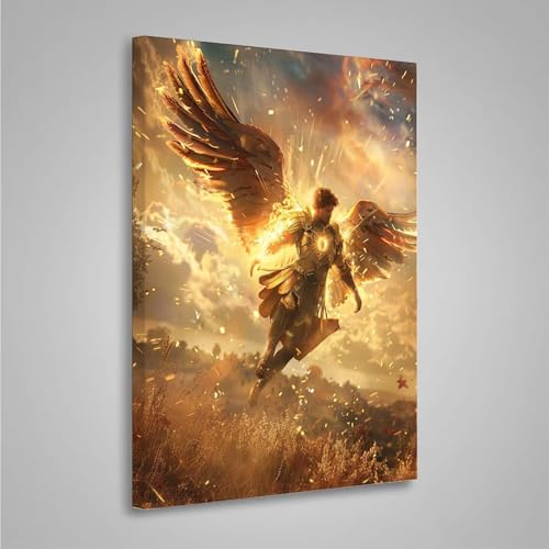 Diamond Painting Erwachsene Flügel 5D Diamond Painting Full Drill Mann Diamant Malerei Bilder DIY Diamont Art Stickerei Set Geeignet Als Geschenk, Zur Entspannung und Wanddeko (70x95cm) PjY3769 1-7 von MEOSUEWI
