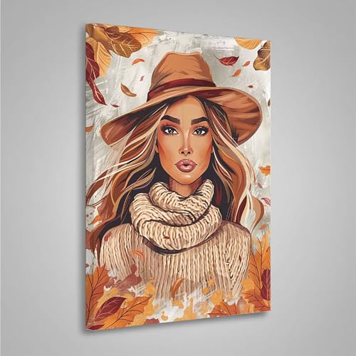 Diamond Painting Erwachsene Frau 5D Diamond Painting Full Drill Blätter Diamant Malerei Bilder DIY Diamont Art Stickerei Set Geeignet Als Geschenk, Zur Entspannung und Wanddeko 30x40cm PjY4419 7-5 von MEOSUEWI