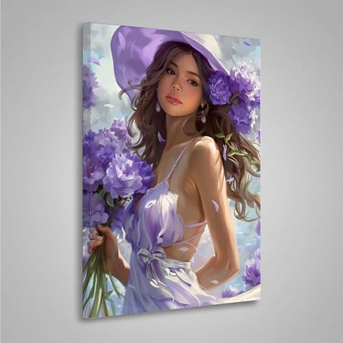 Diamond Painting Erwachsene Frau 5D Diamond Painting Full Drill Blume Diamant Malerei Bilder DIY Diamont Art Stickerei Set Geeignet Als Geschenk, Zur Entspannung und Wanddeko 30x40cm PjY1125 1-6 Diamond Painting Erwachsene Frau 5D Diamond Painting Full Drill Blume Diamant Malerei Bilder DIY Diamont Art Stickerei Set Geeignet Als Geschenk, Zur Entspannung und Wanddeko 30x40cm PjY1125 1-6 von MEOSUEWI