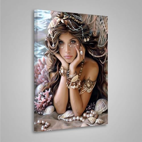 Diamond Painting Erwachsene Frau 5D Diamond Painting Full Drill Hülse Diamant Malerei Bilder DIY Diamont Art Stickerei Set Geeignet Als Geschenk, Zur Entspannung und Wanddeko 20x30cm PjY221 E-3 Diamond Painting Erwachsene Frau 5D Diamond Painting Full Drill Hülse Diamant Malerei Bilder DIY Diamont Art Stickerei Set Geeignet Als Geschenk, Zur Entspannung und Wanddeko 20x30cm PjY221 E-3 von MEOSUEWI