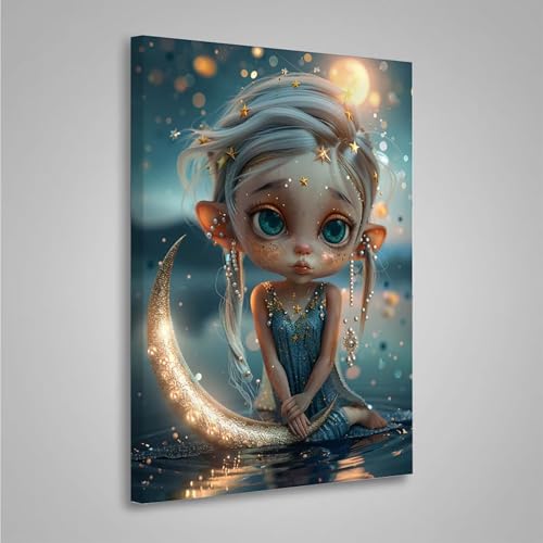 Diamond Painting Erwachsene Frau 5D Diamond Painting Full Drill Mond Diamant Malerei Bilder DIY Diamont Art Stickerei Set Geeignet Als Geschenk, Zur Entspannung und Wanddeko 20x30cm PjY233 2-2 Diamond Painting Erwachsene Frau 5D Diamond Painting Full Drill Mond Diamant Malerei Bilder DIY Diamont Art Stickerei Set Geeignet Als Geschenk, Zur Entspannung und Wanddeko 20x30cm PjY233 2-2 von MEOSUEWI