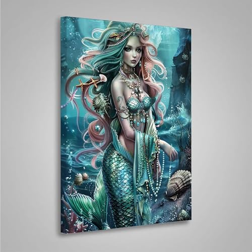 Diamond Painting Erwachsene Frau 5D Diamond Painting Full Drill Ozean Diamant Malerei Bilder DIY Diamont Art Stickerei Set Geeignet Als Geschenk, Zur Entspannung und Wanddeko 20x30cm PjY75 S-V Diamond Painting Erwachsene Frau 5D Diamond Painting Full Drill Ozean Diamant Malerei Bilder DIY Diamont Art Stickerei Set Geeignet Als Geschenk, Zur Entspannung und Wanddeko 20x30cm PjY75 S-V von MEOSUEWI