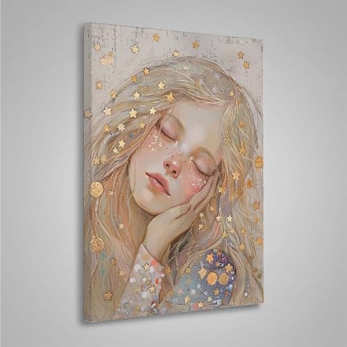 Diamond Painting Erwachsene Frau 5D Diamond Painting Full Drill Stern Diamant Malerei Bilder DIY Diamont Art Stickerei Set Geeignet Als Geschenk, Zur Entspannung und Wanddeko 20x30cm PjY4601 0-G Diamond Painting Erwachsene Frau 5D Diamond Painting Full Drill Stern Diamant Malerei Bilder DIY Diamont Art Stickerei Set Geeignet Als Geschenk, Zur Entspannung und Wanddeko 20x30cm PjY4601 0-G von MEOSUEWI