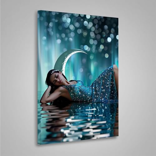 Diamond Painting Erwachsene Immer mehr 5D Diamond Painting Full Drill Frau Diamant Malerei Bilder DIY Diamont Art Stickerei Set Geeignet Geschenk, Zur Entspannung und Wanddeko (70x95cm) PjY109 4-R von MEOSUEWI