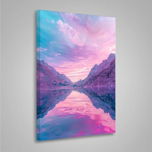 Diamond Painting Erwachsene Landschaft 5D Diamond Painting Full Drill Berg Diamant Malerei Bilder DIY Diamont Art Stickerei Set Geeignet Geschenk, Zur Entspannung und Wanddeko 80x110cm PjY3557 I-G von MEOSUEWI