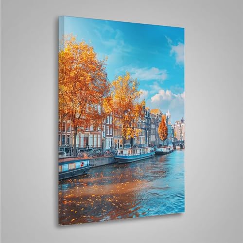 Diamond Painting Erwachsene Landschaft 5D Diamond Painting Full Drill Boot Diamant Malerei Bilder DIY Diamont Art Stickerei Set Geeignet Geschenk, Zur Entspannung und Wanddeko 80x110cm PjY3313 9-3 von MEOSUEWI