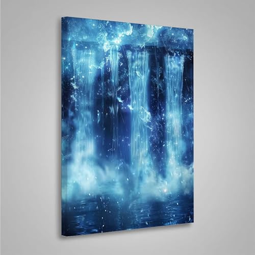Diamond Painting Erwachsene Landschaft 5D Diamond Painting Full Drill Fallen Diamant Malerei Bilder DIY Diamont Art Stickerei Set Geeignet Geschenk, Zur Entspannung und Wanddeko (20x30cm) PjY8157 7-5 von MEOSUEWI