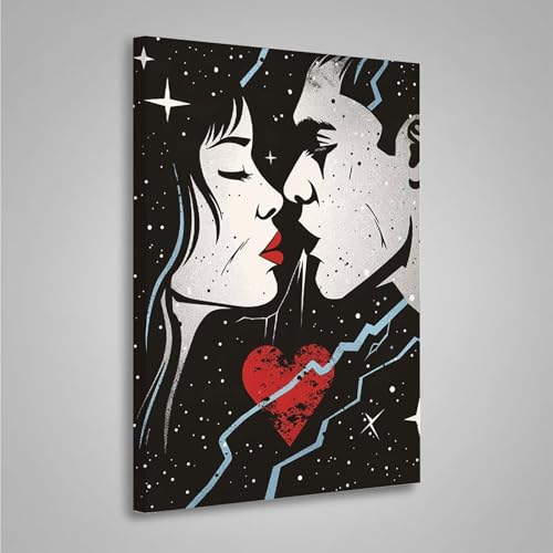 Diamond Painting Erwachsene Paar 5D Diamond Painting Full Drill Liebe Diamant Malerei Bilder DIY Diamont Art Stickerei Set Geeignet Als Geschenk, Zur Entspannung und Wanddeko 80x110cm PjY373 P-2 Diamond Painting Erwachsene Paar 5D Diamond Painting Full Drill Liebe Diamant Malerei Bilder DIY Diamont Art Stickerei Set Geeignet Als Geschenk, Zur Entspannung und Wanddeko 80x110cm PjY373 P-2 von MEOSUEWI