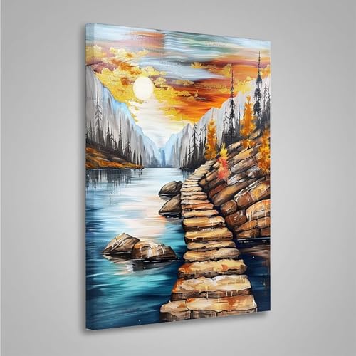 Diamond Painting Erwachsene Pfad 5D Diamond Painting Full Drill Baum Diamant Malerei Bilder DIY Diamont Art Stickerei Set Geeignet Als Geschenk, Zur Entspannung und Wanddeko 20x30cm PjY63 1-2 Diamond Painting Erwachsene Pfad 5D Diamond Painting Full Drill Baum Diamant Malerei Bilder DIY Diamont Art Stickerei Set Geeignet Als Geschenk, Zur Entspannung und Wanddeko 20x30cm PjY63 1-2 von MEOSUEWI