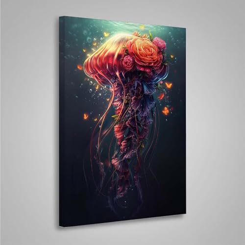 Diamond Painting Erwachsene Qualle 5D Diamond Painting Full Drill Blume Diamant Malerei Bilder DIY Diamont Art Stickerei Set Geeignet Als Geschenk, Zur Entspannung und Wanddeko 20x30cm PjY8285 3-7 Diamond Painting Erwachsene Qualle 5D Diamond Painting Full Drill Blume Diamant Malerei Bilder DIY Diamont Art Stickerei Set Geeignet Als Geschenk, Zur Entspannung und Wanddeko 20x30cm PjY8285 3-7 von MEOSUEWI