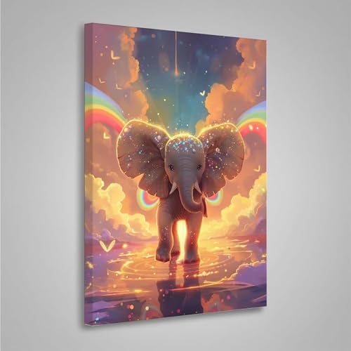 Diamond Painting Erwachsene Tier 5D Diamond Painting Full Drill Elefant Diamant Malerei Bilder DIY Diamont Art Stickerei Set Geeignet Als Geschenk, Zur Entspannung und Wanddeko 80x110cm PjY4533 5-V Diamond Painting Erwachsene Tier 5D Diamond Painting Full Drill Elefant Diamant Malerei Bilder DIY Diamont Art Stickerei Set Geeignet Als Geschenk, Zur Entspannung und Wanddeko 80x110cm PjY4533 5-V von MEOSUEWI