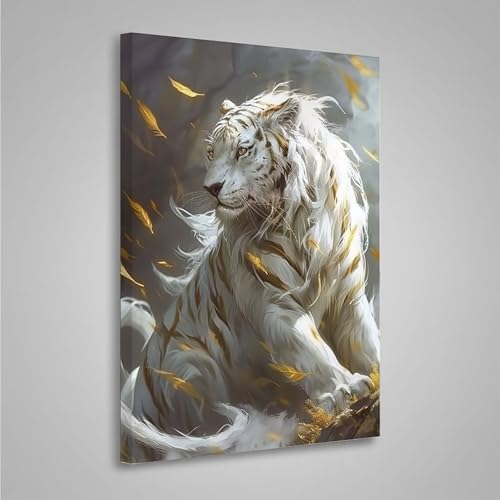 Diamond Painting Erwachsene Tier 5D Diamond Painting Full Drill Weißer Tiger Diamant Malerei Bilder DIY Diamont Art Stickerei Set Geeignet Geschenk, Zur Entspannung und Wanddeko 20x30cm PjY441 9-V Diamond Painting Erwachsene Tier 5D Diamond Painting Full Drill Weißer Tiger Diamant Malerei Bilder DIY Diamont Art Stickerei Set Geeignet Geschenk, Zur Entspannung und Wanddeko 20x30cm PjY441 9-V von MEOSUEWI