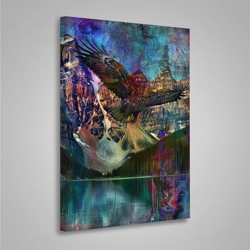 Diamond Painting Erwachsene Vogel 5D Diamond Painting Full Drill Abstrakt Diamant Malerei Bilder DIY Diamont Art Stickerei Set Geeignet Geschenk, Zur Entspannung und Wanddeko (30x40cm) PjY4413 9-D von MEOSUEWI