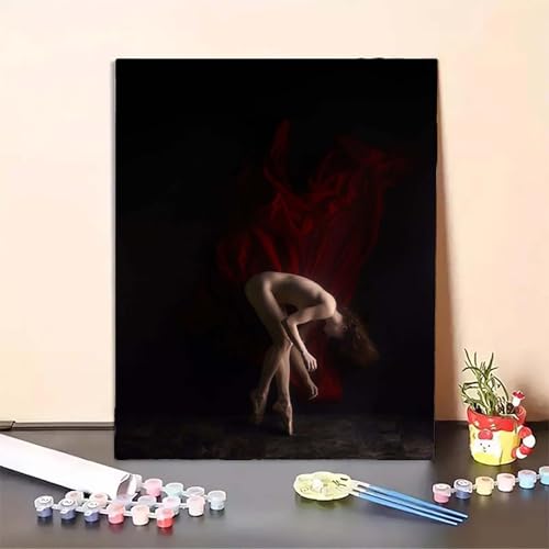 Frau Malen Nach Zahlen Schwarz Malen Nach Zahlen Erwachsene Set Mit Pinseln und Pigment Bastelset Erwachsene DIY Handgemalt Ölgemälde für Deko Schlafzimmer, Geschenke für Frauen 40x50cm PJY3 9-5 Frau Malen Nach Zahlen Schwarz Malen Nach Zahlen Erwachsene Set Mit Pinseln und Pigment Bastelset Erwachsene DIY Handgemalt Ölgemälde für Deko Schlafzimmer, Geschenke für Frauen 40x50cm PJY3 9-5 von MEOSUEWI