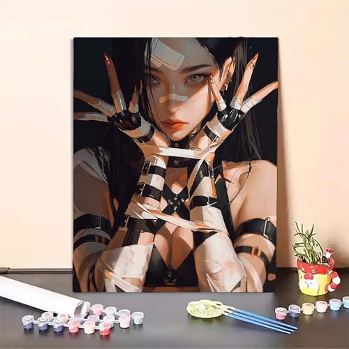Frau Malen Nach Zahlen Schwarz Malen Nach Zahlen Erwachsene Set Mit Pinseln und Pigment Bastelset Erwachsene DIY Handgemalt Ölgemälde für Deko Schlafzimmer, Geschenke für Frauen 80x100CM PJY7 8-5 Frau Malen Nach Zahlen Schwarz Malen Nach Zahlen Erwachsene Set Mit Pinseln und Pigment Bastelset Erwachsene DIY Handgemalt Ölgemälde für Deko Schlafzimmer, Geschenke für Frauen 80x100CM PJY7 8-5 von MEOSUEWI