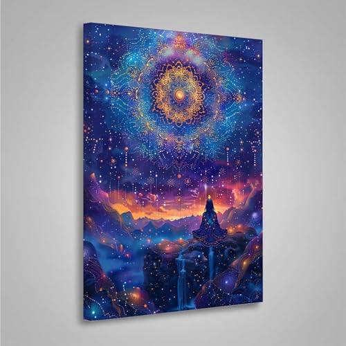 MEOSUEWI 5D Diamant Painting Bilder Berg Diamond Painting Erwachsene Himmel DIY Runden Mosaikherstellung Basteln Erwachsene Anfänger Set für Heim Schlafzimmer Wand Deko, Geschenke 60x80cm PjY3360 U-3 von MEOSUEWI