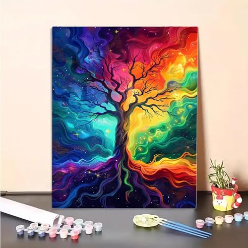 Malen Nach Zahlen Erwachsene Anlage, Baum Paint by Numbers DIY Set Mit Pinseln und Pigment Hobby Erwachsene Kreativ für Wohnzimmer, Zimmer Deko Asthetik, Geschenke für Frauen 80x110cm PJY8 V-6 Malen Nach Zahlen Erwachsene Anlage, Baum Paint by Numbers DIY Set Mit Pinseln und Pigment Hobby Erwachsene Kreativ für Wohnzimmer, Zimmer Deko Asthetik, Geschenke für Frauen 80x110cm PJY8 V-6 von MEOSUEWI