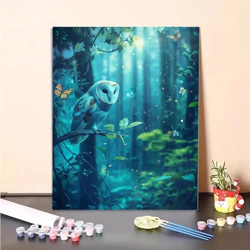 Malen Nach Zahlen Erwachsene Vogel, Wald Paint by Numbers DIY Set Mit Pinseln und Pigment Hobby Erwachsene Kreativ für Wohnzimmer, Zimmer Deko Asthetik, Geschenke für Frauen 80x110cm PJY8 Y-5 Malen Nach Zahlen Erwachsene Vogel, Wald Paint by Numbers DIY Set Mit Pinseln und Pigment Hobby Erwachsene Kreativ für Wohnzimmer, Zimmer Deko Asthetik, Geschenke für Frauen 80x110cm PJY8 Y-5 von MEOSUEWI