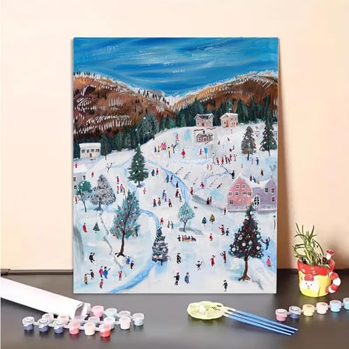 Malen Nach Zahlen Erwachsene Wald, Berg Paint by Numbers DIY Set Mit Pinseln und Pigment Hobby Erwachsene Kreativ für Wohnzimmer, Zimmer Deko Asthetik, Geschenke für Frauen 40 x 50 cm PJY3 M-5 Malen Nach Zahlen Erwachsene Wald, Berg Paint by Numbers DIY Set Mit Pinseln und Pigment Hobby Erwachsene Kreativ für Wohnzimmer, Zimmer Deko Asthetik, Geschenke für Frauen 40 x 50 cm PJY3 M-5 von MEOSUEWI