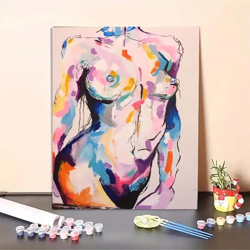 Menschlicher KöRper Malen Nach Zahlen Farbe Malen Nach Zahlen Erwachsene Set Mit Pinseln und Pigment Bastelset Erwachsene DIY Handgemalt Ölgemälde für Deko Schlafzimmer, Geschenke 60x80CM PJY5 1-4 Menschlicher KöRper Malen Nach Zahlen Farbe Malen Nach Zahlen Erwachsene Set Mit Pinseln und Pigment Bastelset Erwachsene DIY Handgemalt Ölgemälde für Deko Schlafzimmer, Geschenke 60x80CM PJY5 1-4 von MEOSUEWI