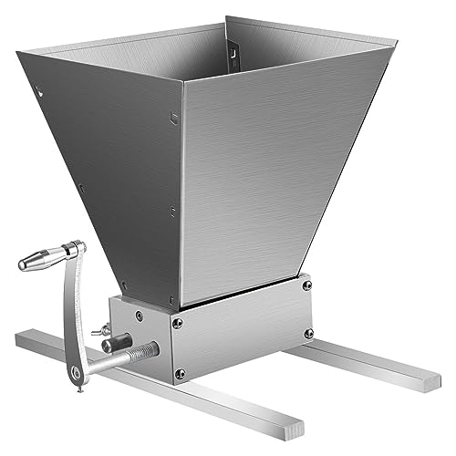 DY-168 Weizenmalzbrecher Edelstahl-Getreidebrecher eignen sich for Zerkleinern von Malz, Gerste und Weizen,Robuste Konstruktion DY-168 Weizenmalzbrecher Edelstahl-Getreidebrecher eignen sich for Zerkleinern von Malz, Gerste und Weizen,Robuste Konstruktion von MERHOVO