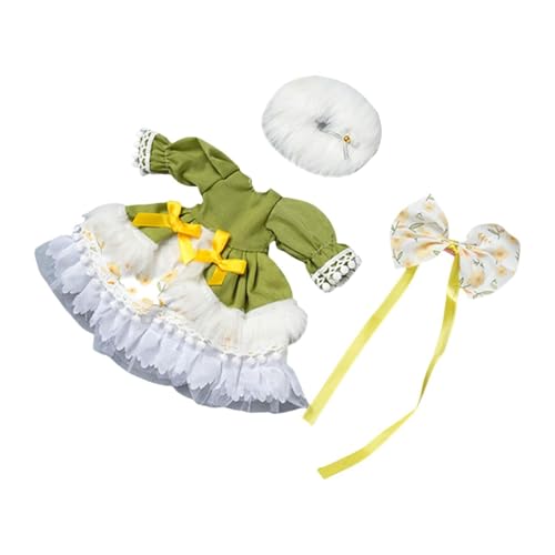 MERIGLARE 1/6 Puppe Prinzessin Kleid Cosplay Kostüm Fantasie Mode Mädchen Kleidung Koordination Fotografie Requisiten Flexibilität Ankleiden, GrÜn MERIGLARE 1/6 Puppe Prinzessin Kleid Cosplay Kostüm Fantasie Mode Mädchen Kleidung Koordination Fotografie Requisiten Flexibilität Ankleiden, GrÜn von MERIGLARE