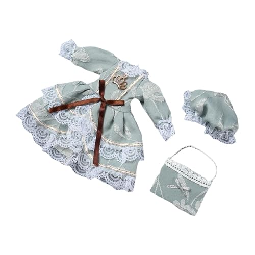 MERIGLARE 1/6 Puppe Prinzessin Kleid Cosplay Kostüm Fantasie Mode Mädchen Kleidung Koordination Fotografie Requisiten Flexibilität Ankleiden, Hellgrün MERIGLARE 1/6 Puppe Prinzessin Kleid Cosplay Kostüm Fantasie Mode Mädchen Kleidung Koordination Fotografie Requisiten Flexibilität Ankleiden, Hellgrün von MERIGLARE