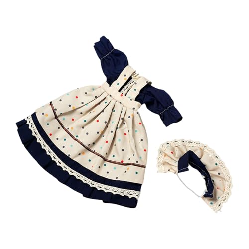 MERIGLARE 1/6 Puppe Prinzessin Kleid Cosplay Kostüm Fantasie Mode Mädchen Kleidung Koordination Fotografie Requisiten Flexibilität Ankleiden, Weiß Blau MERIGLARE 1/6 Puppe Prinzessin Kleid Cosplay Kostüm Fantasie Mode Mädchen Kleidung Koordination Fotografie Requisiten Flexibilität Ankleiden, Weiß Blau von MERIGLARE