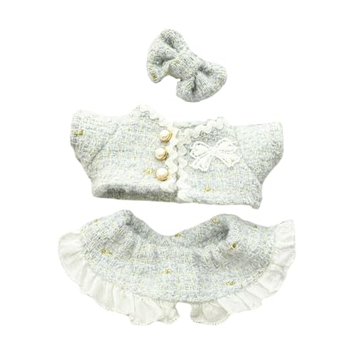 MERIGLARE 17cm Modepuppe Kleidung Set Puppen Zubehör Gefülltes Plüschtier, Blau MERIGLARE 17cm Modepuppe Kleidung Set Puppen Zubehör Gefülltes Plüschtier, Blau von MERIGLARE