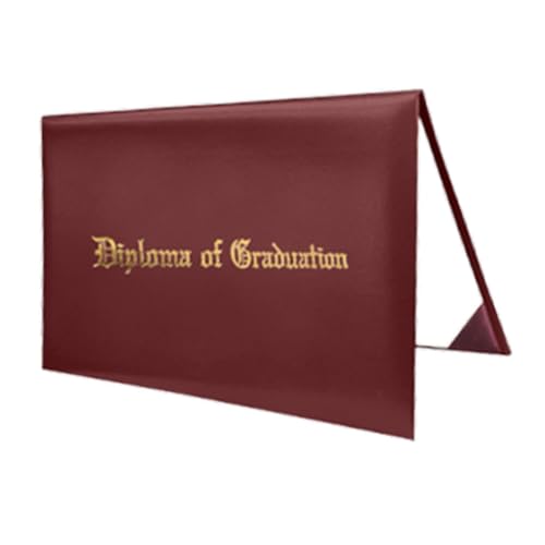 MERIGLARE Bedruckte Diplomhülle, Abschluss, Zertifikatshülle, 8,5"x 11" Abschlussdiplomhalter, Kastanienbraun MERIGLARE Bedruckte Diplomhülle, Abschluss, Zertifikatshülle, 8,5"x 11" Abschlussdiplomhalter, Kastanienbraun von MERIGLARE