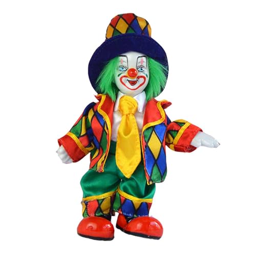 MERIGLARE Clown Puppe Sammlungen 19cm Kinder Spielzeug für Halloween Geburtstag MERIGLARE Clown Puppe Sammlungen 19cm Kinder Spielzeug für Halloween Geburtstag von MERIGLARE