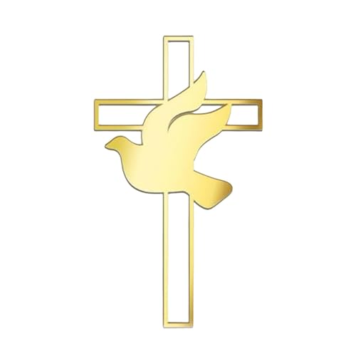 MERIGLARE Kuchenaufsatz Taubenkreuz Aus Acryl für Hochzeiten Und Feiern, Stil C MERIGLARE Kuchenaufsatz Taubenkreuz Aus Acryl für Hochzeiten Und Feiern, Stil C von MERIGLARE